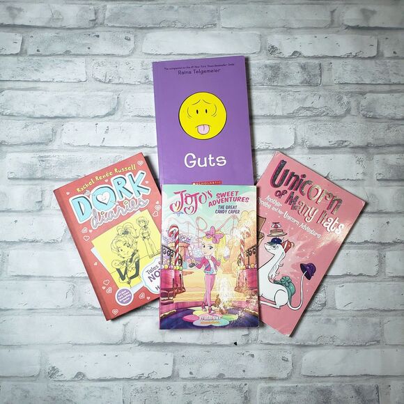 Bundle 4 Social Emotional Learning Fiction Books | Graphic Novels Girls - Picture 1 of 10